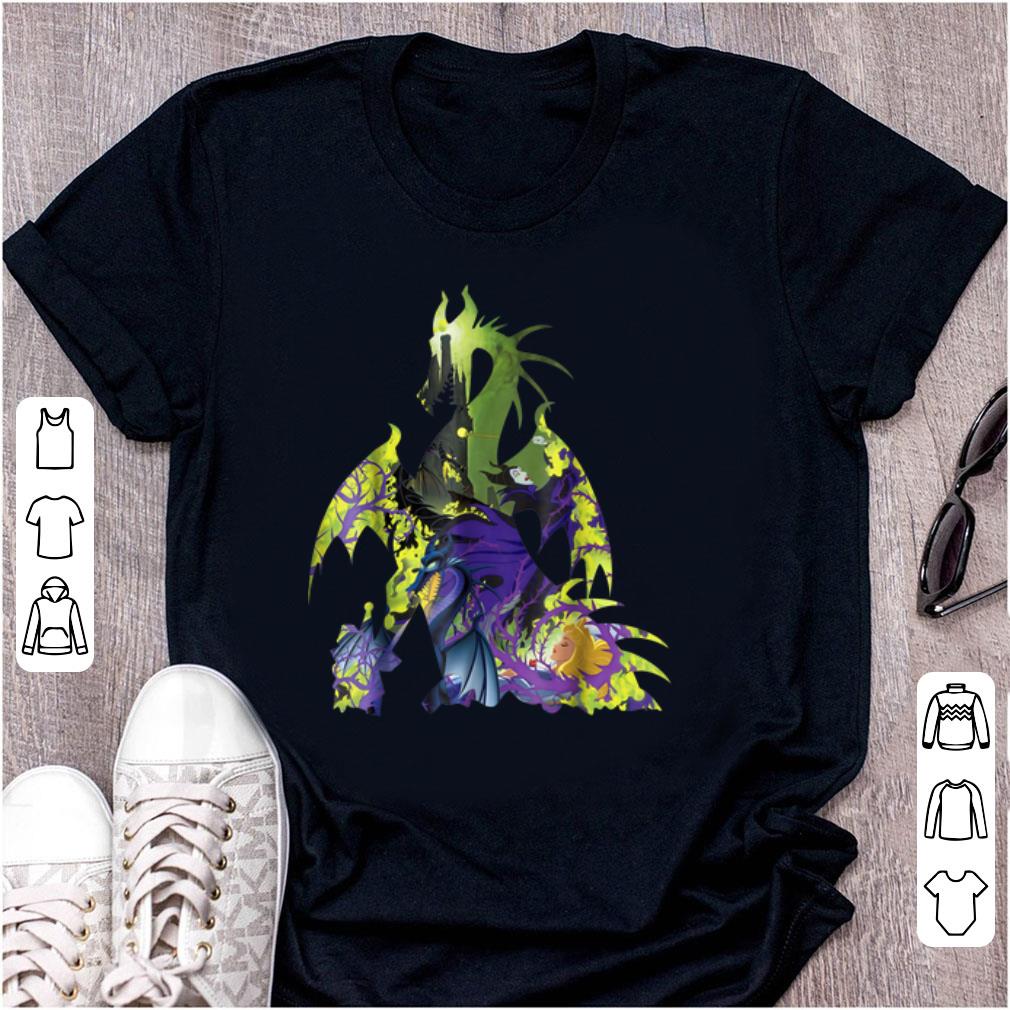 Official Disney Sleeping Beauty Maleficent Dragon Silhouette shirt 1 - Official Disney Sleeping Beauty Maleficent Dragon Silhouette shirt