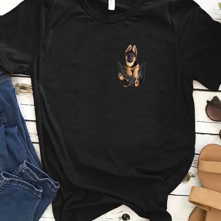 Official German Shepherd In Pocket Dog Lover shirt 1 - Official German Shepherd In Pocket Dog Lover shirt