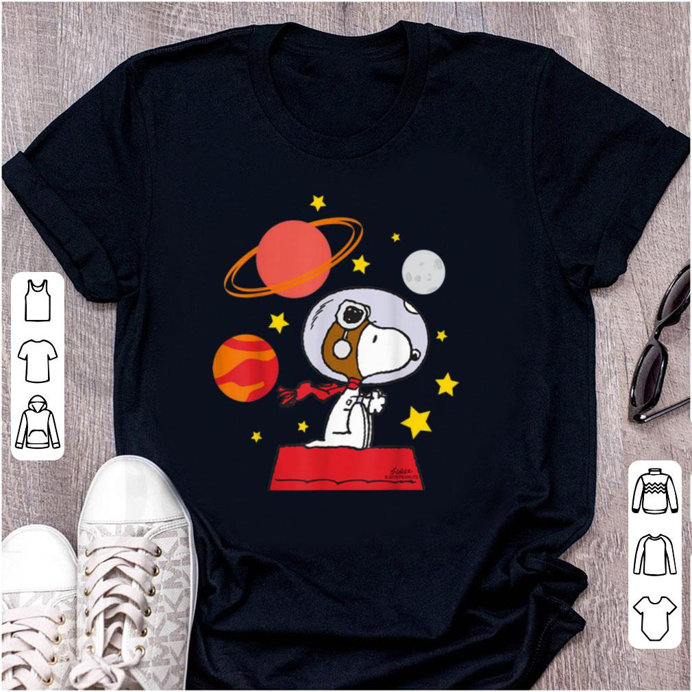 Official Peanuts Snoopy Space Pilot Mars Moon And Saturn shirt 1 - Official Peanuts Snoopy Space Pilot Mars, Moon And Saturn shirt