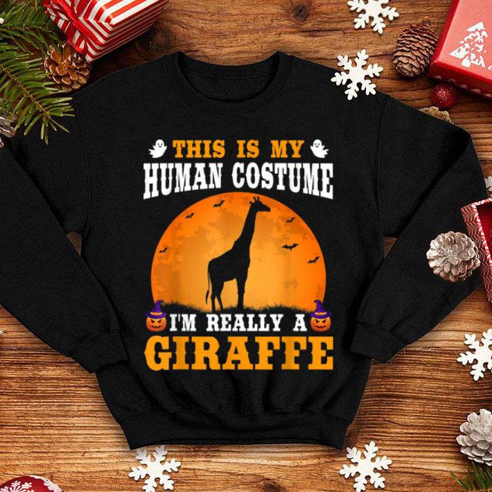 Original I m Really A Giraffe Funny Halloween Party Costume Gift shirt 4 - Original I'm Really A Giraffe Funny Halloween Party Costume Gift shirt