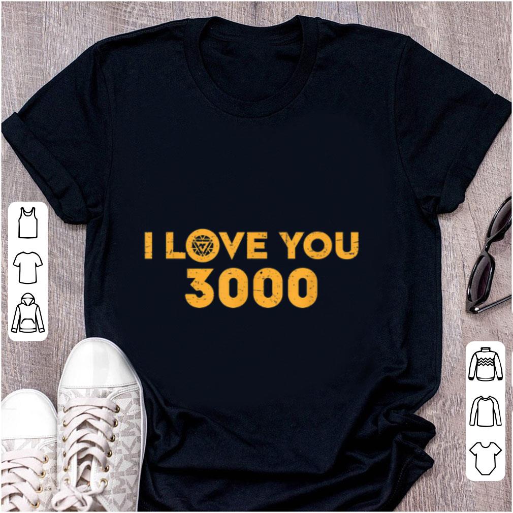 Original Marvel Avengers Endgame Iron Man I Love You 3000 shirt 1 - Original Marvel Avengers Endgame Iron Man I Love You 3000 shirt