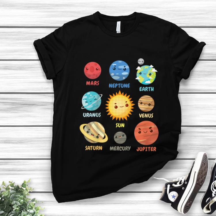 Original Solar System Planets shirt 1 - Original Solar System Planets shirt