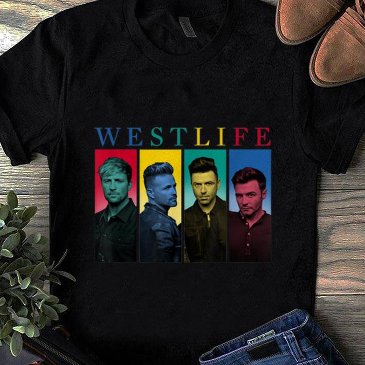 Pretty Westlife Colour Heads shirt 1 - Pretty Westlife Colour Heads shirt