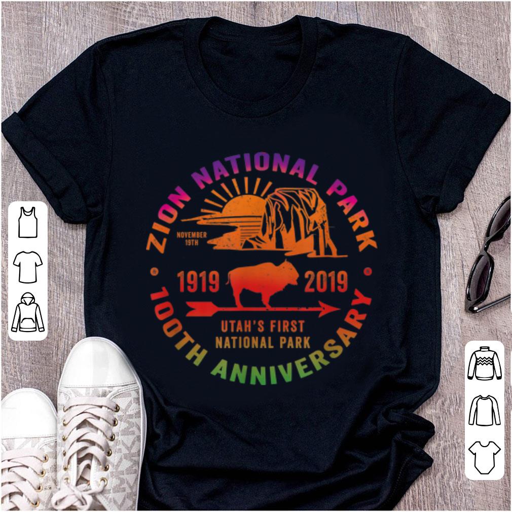 Pretty Zion National Park 100 Year Anniversary shirt 1 - Pretty Zion National Park 100 Year Anniversary shirt