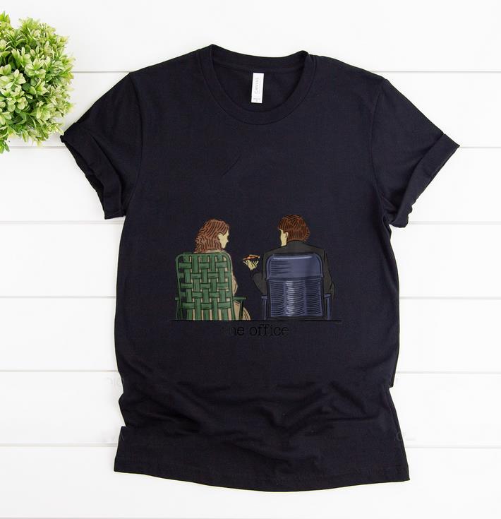 Top The Office Jim and Pam Roof Date shirt 1 - Top The Office Jim and Pam Roof Date shirt