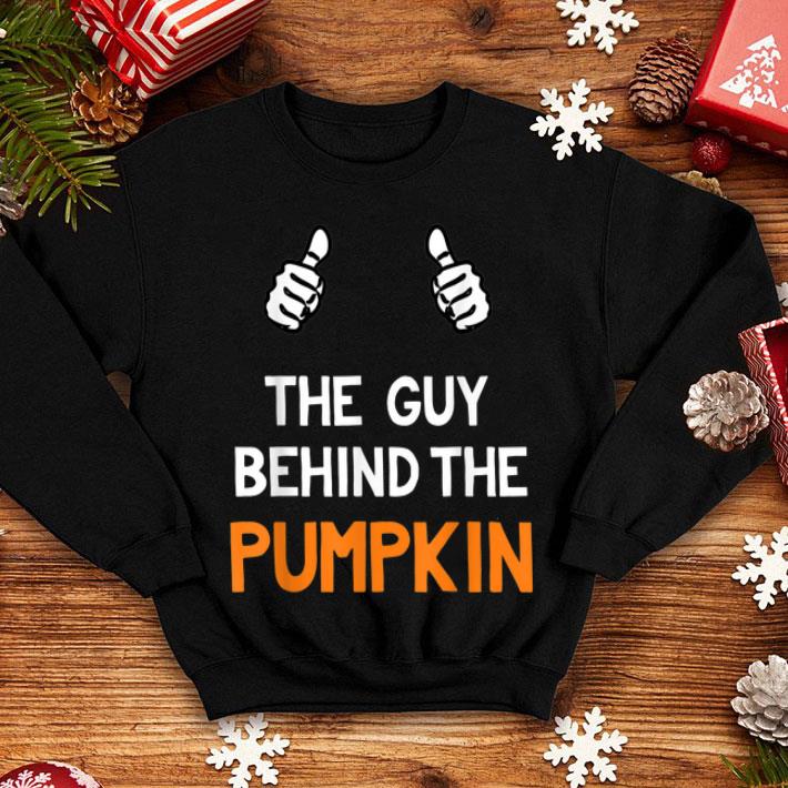 Awesome Mens Guy Behind The Pumpkin Funny Halloween Pregnancys Men shirt 4 - Awesome Mens Guy Behind The Pumpkin Funny Halloween Pregnancys Men shirt