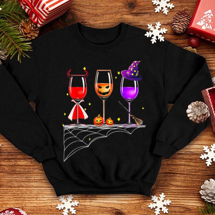 Awesome Wine Glass Of Witchcraft Halloween Funny shirt 4 - Awesome Wine Glass Of Witchcraft Halloween Funny shirt