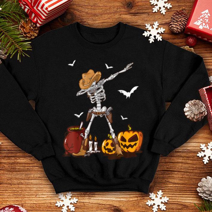 Funny Dabbing Skeleton Pumpkin Halloween For Kids Boys shirt 4 - Funny Dabbing Skeleton Pumpkin Halloween For Kids Boys shirt