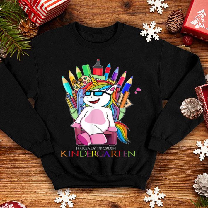 Funny Unicorn Throne Back To School I'm Ready To Crush shirt Funny Unicorn Throne Back To School I m Ready To Crush shirt 4 - Funny Unicorn Throne Back To School I'm Ready To Crush shirt