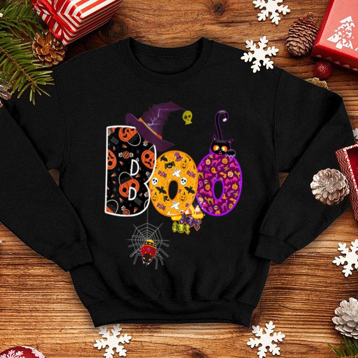 Official Boo Halloween With Spiders And Witch Hat shirt Official Boo Halloween With Spiders And Witch Hat shirt 4 - Official Boo Halloween With Spiders And Witch Hat shirt