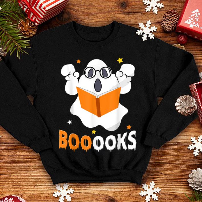 Official Booooks Ghost Reading Books Halloween Costume Funny Gift shirt 4 - Official Booooks! Ghost Reading Books Halloween Costume Funny Gift shirt