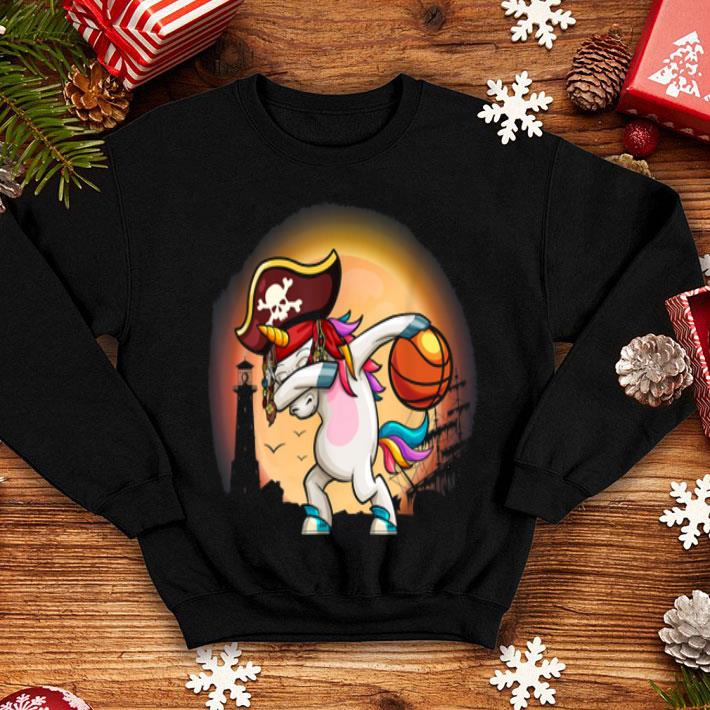 Original Dabbing Unicorn With Basketball Halloween Costume shirt 4 - Original Dabbing Unicorn With Basketball Halloween Costume shirt