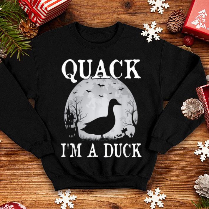 Premium Quack I'm A Duck Funny Halloween Party Costume Gift shirt Premium Quack I m A Duck Funny Halloween Party Costume Gift shirt 4 - Premium Quack I'm A Duck Funny Halloween Party Costume Gift shirt