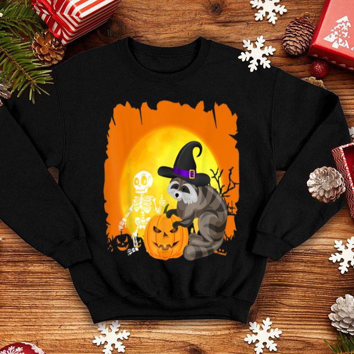 Premium Raccoon Pumpkin Halloween Costume Skeleton Halloween Gifts shirt 4 - Premium Raccoon Pumpkin Halloween Costume Skeleton Halloween Gifts shirt