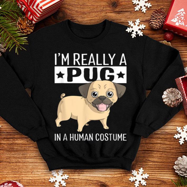 Premium This Is My Human Costume I m Really A Pug Dog Halloween shirt 4 - Premium This Is My Human Costume I'm Really A Pug Dog Halloween shirt