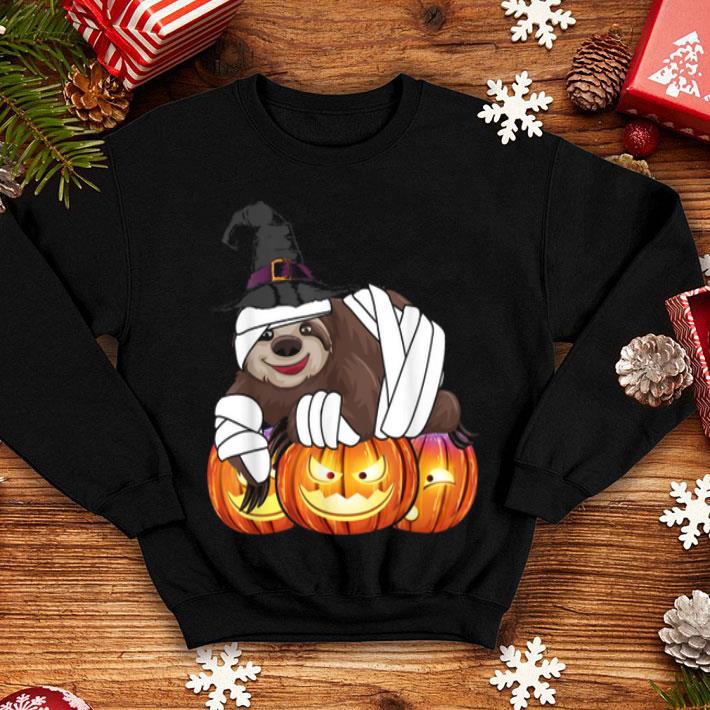 Sloth Happy Halloween Cute Mummy Witch Boys Kids shirt Sloth Happy Halloween Cute Mummy Witch Boys Kids shirt 4 - Sloth Happy Halloween Cute Mummy Witch Boys Kids shirt