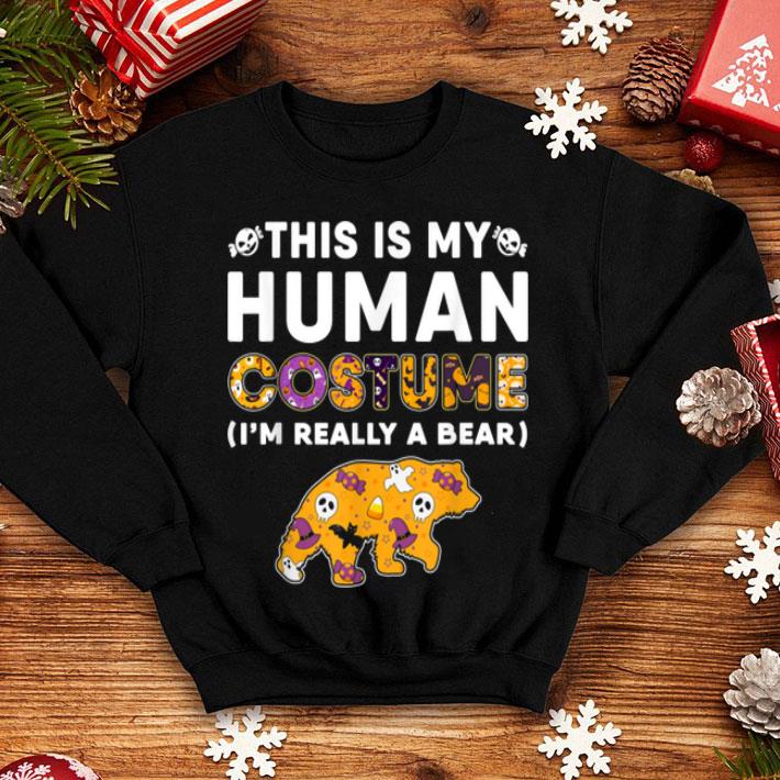 This Is My Human Bear Halloween Costume Gifts shirt 4 - This Is My Human Bear Halloween Costume Gifts shirt