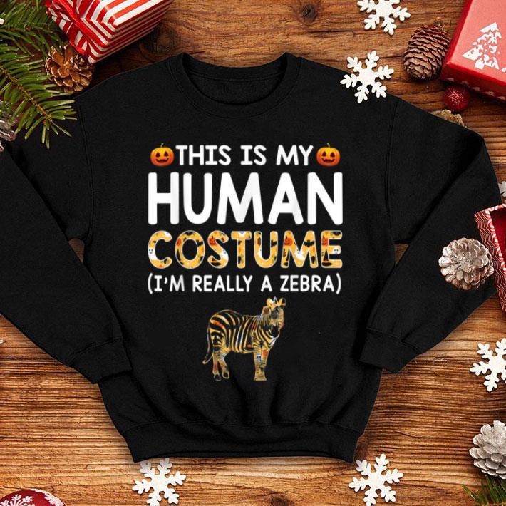 This Is My Human Costume Halloween Zebras shirt 4 - This Is My Human Costume Halloween Zebras shirt