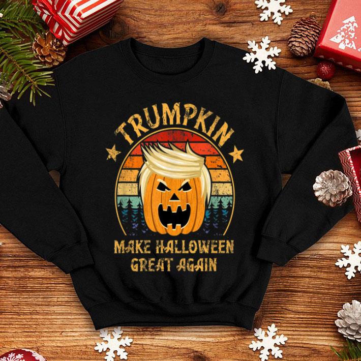 Beautiful Trumpkin Make Halloween Great Again Vintage Retro shirt 4 - Beautiful Trumpkin Make Halloween Great Again Vintage Retro shirt