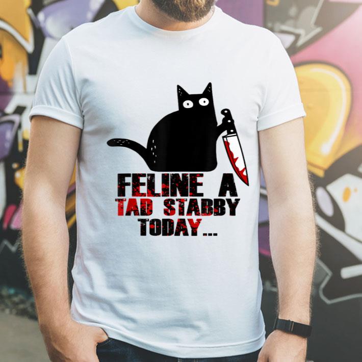 Black Murderous Cat Feline A Tad Stabby Today Cat Lover shirt 4 - Black Murderous Cat Feline A Tad Stabby Today Cat Lover shirt