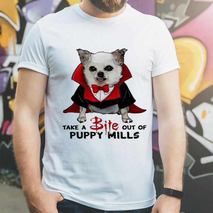 Chihuahua Take A Bite Out Of Puppy Mills Dracula Dog Costume shirt 4 - Chihuahua Take A Bite Out Of Puppy Mills Dracula Dog Costume shirt