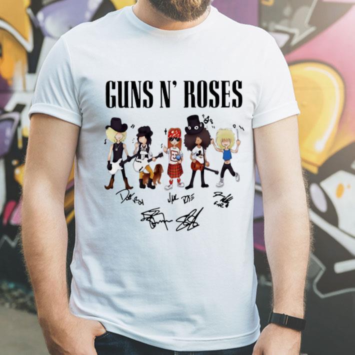 Guns N' Roses Hard Rock Band Signatures shirt Guns N Roses Hard Rock Band Signatures shirt 4 - Guns N' Roses Hard Rock Band Signatures shirt
