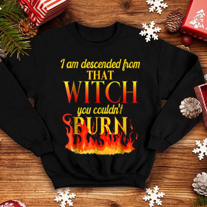 Hot I am descended from that WITCH you couldn t BURN shirt 4 - Hot I am descended from that WITCH you couldn't BURN shirt