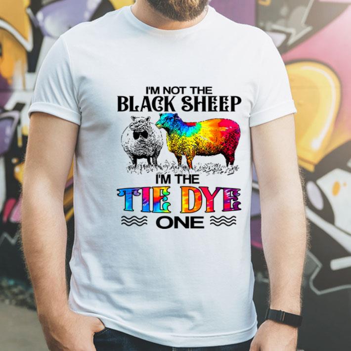 I m Not The Black Sheep I m The Tie Dye One shirt 4 - I'm Not The Black Sheep I'm The Tie Dye One shirt