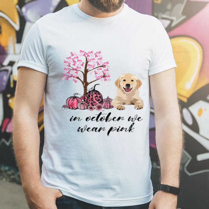 In October We Wear Pink Breast Cancer Awareness Dog Lover shirt 4 - In October We Wear Pink Breast Cancer Awareness Dog Lover shirt