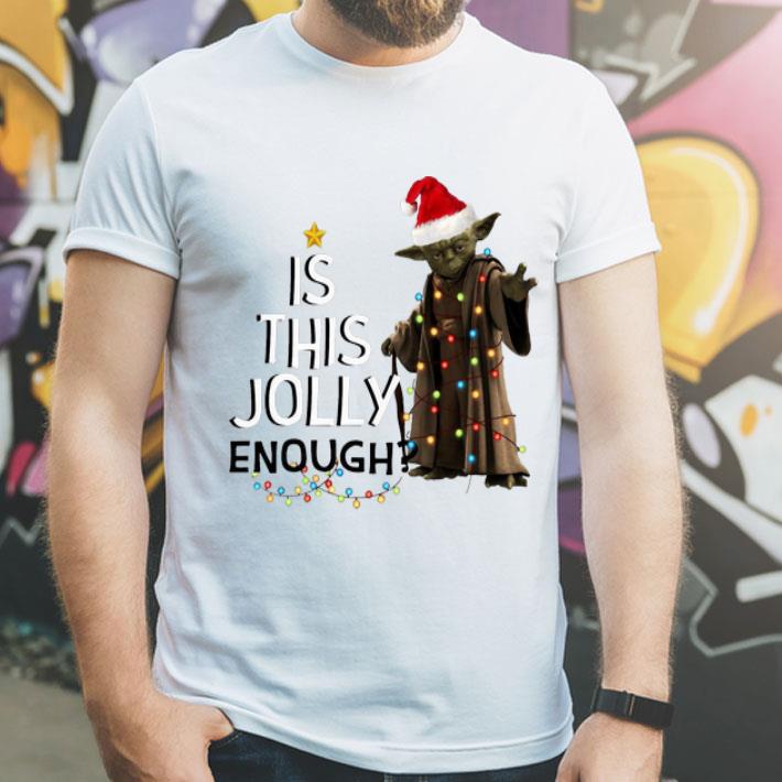 Is This Jolly Enough Christmas Yoda Christmas Hat shirt Is This Jolly Enough Christmas Yoda Christmas Hat shirt 4 - Is This Jolly Enough Christmas Yoda Christmas Hat shirt