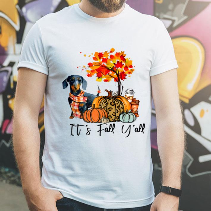 It s Fall Y all Dachshund Autumn Dog Pumpkin shirt 4 - It's Fall Y'all Dachshund Autumn Dog Pumpkin shirt