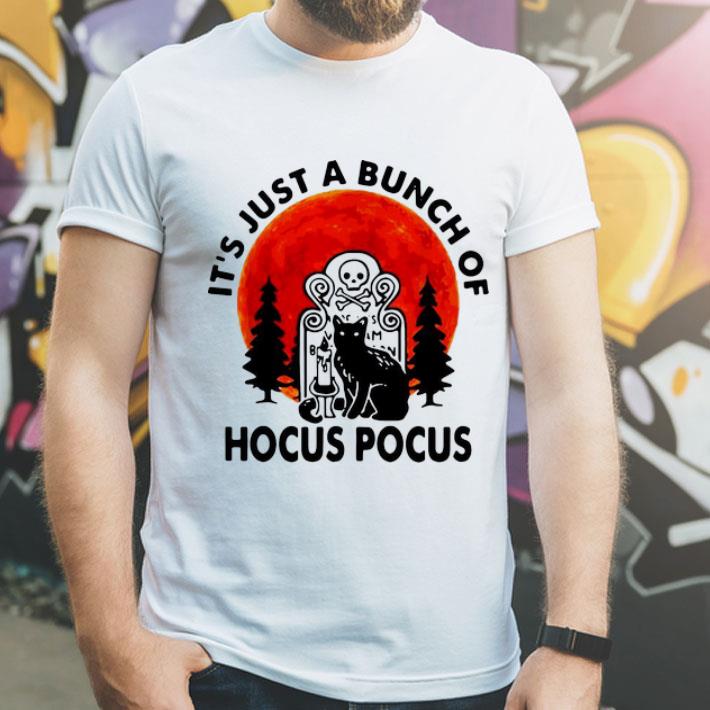 It s Just A Bunch Of Hocus Pocus Halloween Black Cat shirt 4 - It's Just A Bunch Of Hocus Pocus Halloween Black Cat shirt