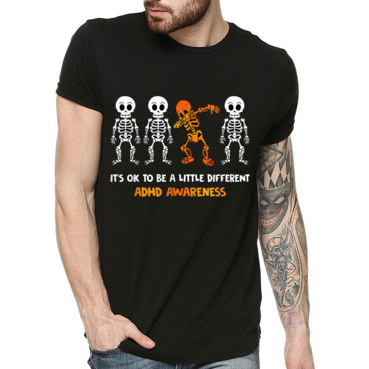 It s Ok To Be Little Different ADHD Awareness shirt 4 - It's Ok To Be Little Different ADHD Awareness shirt