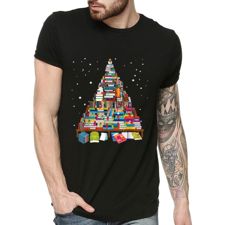 Merry Christmas Library Book Christmas Tree shirt Merry Christmas Library Book Christmas Tree shirt 4 - Merry Christmas Library Book Christmas Tree shirt