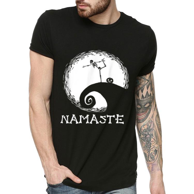 Namaste Skeleton Yoga The Nightmare Before Christmas Halloween shirt 4 - Namaste Skeleton Yoga The Nightmare Before Christmas Halloween shirt