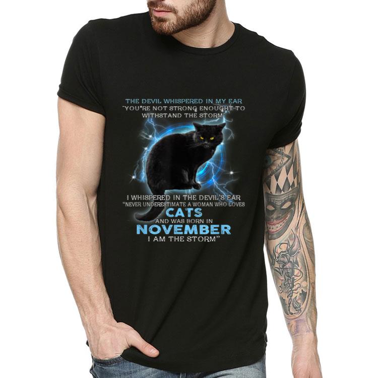 Never Underestimate A Woman Loves Cats And Was Born In November shirt Never Underestimate A Woman Loves Cats And Was Born In November shirt 4 - Never Underestimate A Woman Loves Cats And Was Born In November shirt