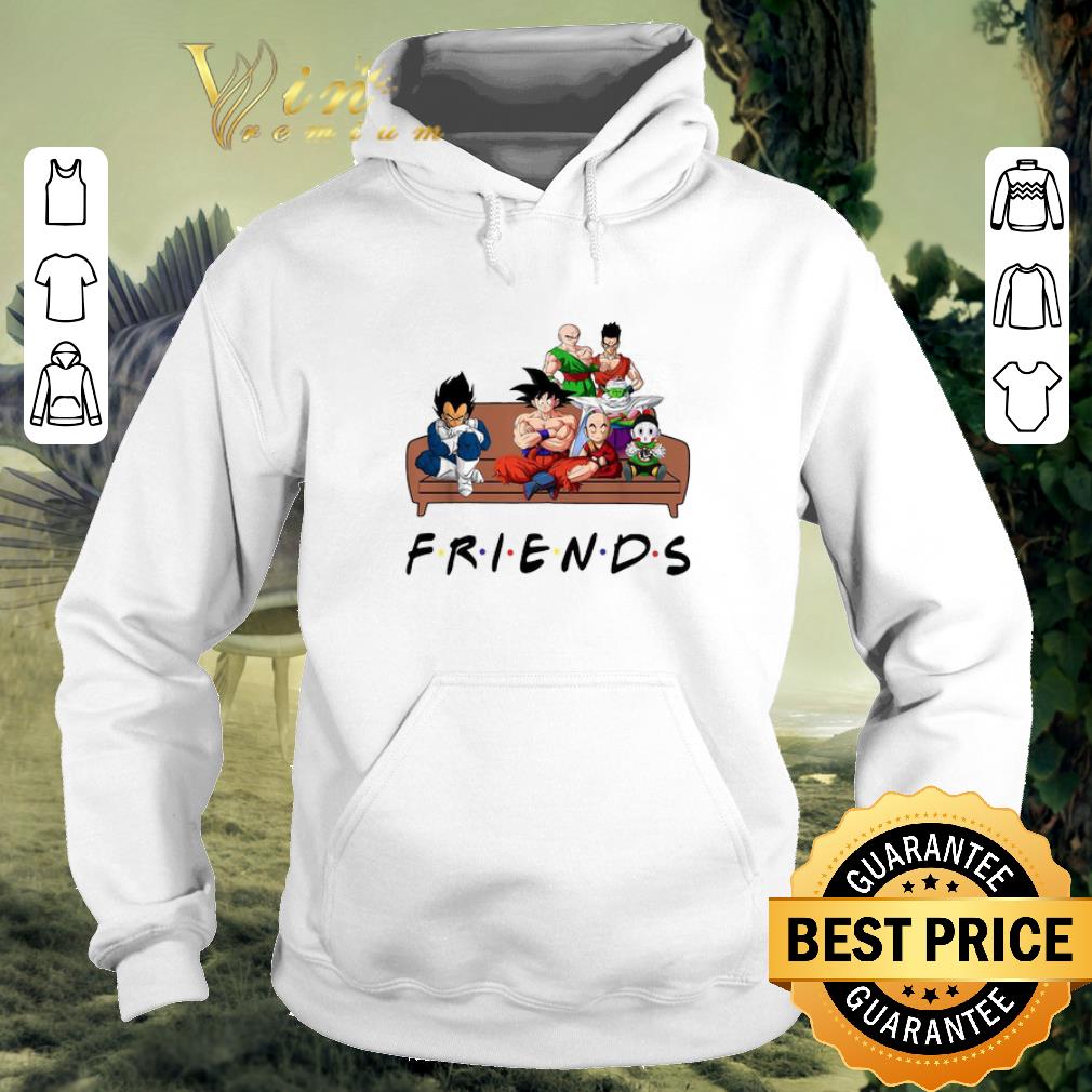 Official Friends Dragon Ball characters shirt Official Friends Dragon Ball characters shirt 4 - Official Friends Dragon Ball characters shirt