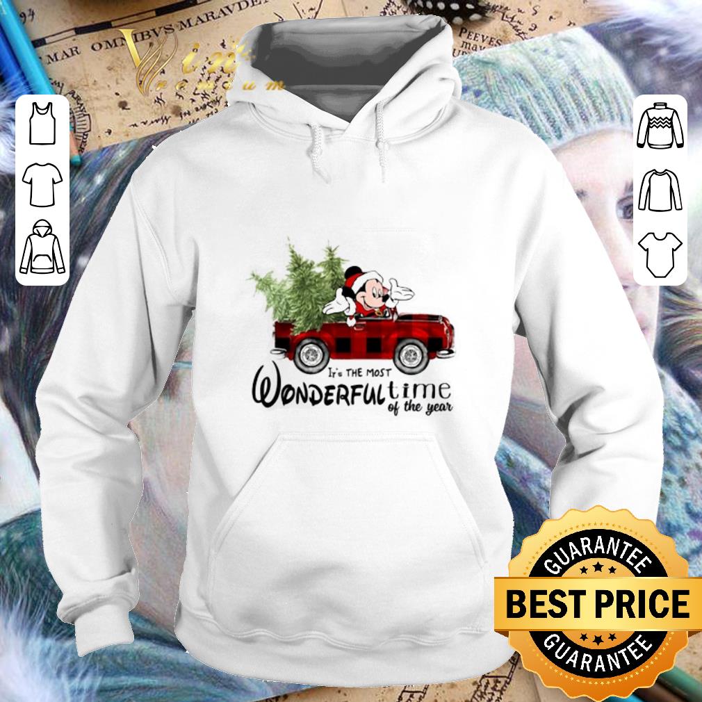 Official Mickey mouse it s the most wonderful time of the year Christmas shirt 4 - Official Mickey mouse it's the most wonderful time of the year Christmas shirt