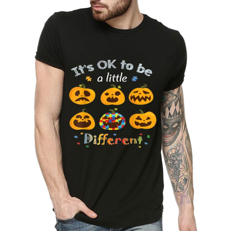 Pumpkin It s Ok To Be A Little Different Halloween Autism shirt 4 - Pumpkin It's Ok To Be A Little Different Halloween Autism shirt