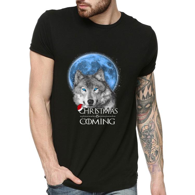 Santa Wolf Christmas Is Coming Merry Xmas shirt 4 - Santa Wolf Christmas Is Coming Merry Xmas shirt