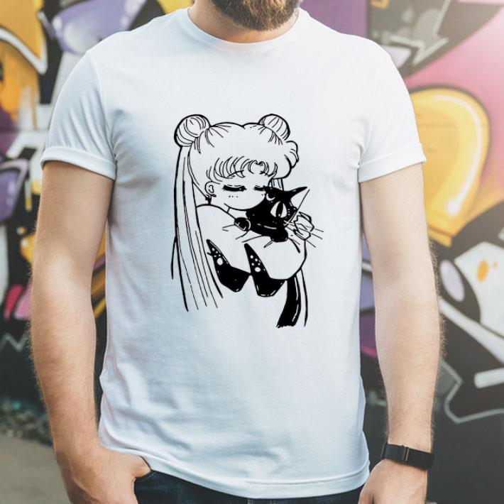 Serena Luna Sailor Black Cat shirt 4 - Serena Luna Sailor Black Cat shirt