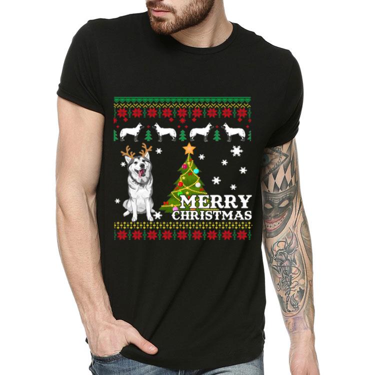 Siberian Husky Ugly Sweater Merry Christmas shirt 4 - Siberian Husky Ugly Sweater Merry Christmas shirt