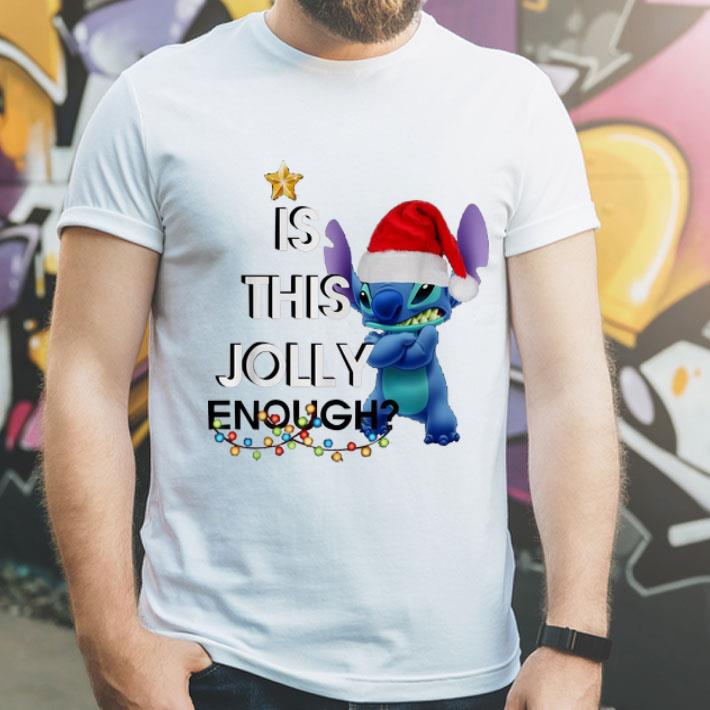 Stitch Is This Jolly Enough Christmas shirt 4 - Stitch Is This Jolly Enough Christmas shirt