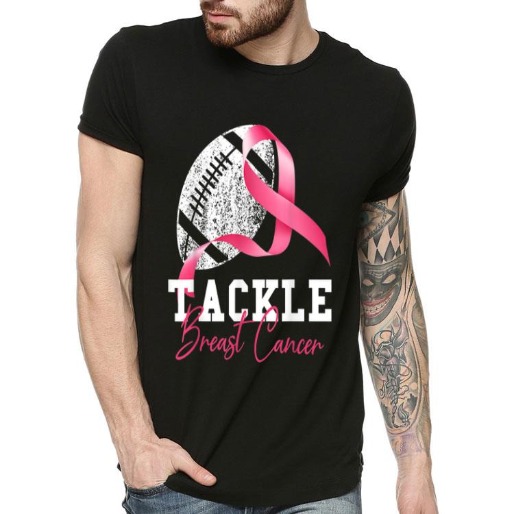 Tackle Breast Cancer Pink Ribbon Football Survivor shirt Tackle Breast Cancer Pink Ribbon Football Survivor shirt 4 - Tackle Breast Cancer Pink Ribbon Football Survivor shirt