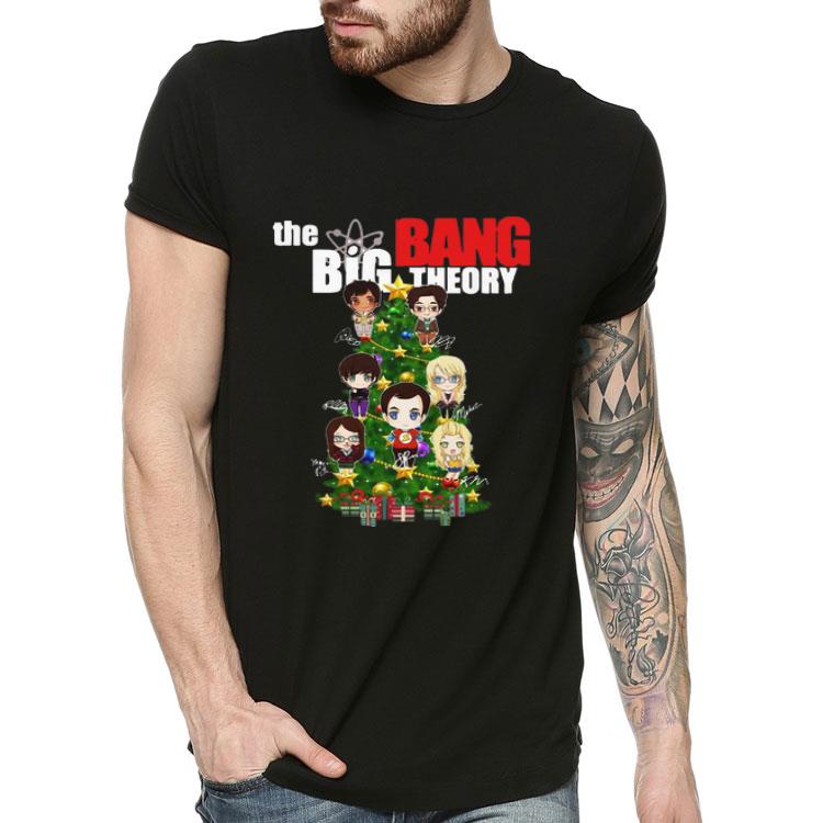 The Big Bang Theory Christmas Tree Signatures shirt 4 - The Big Bang Theory Christmas Tree Signatures shirt