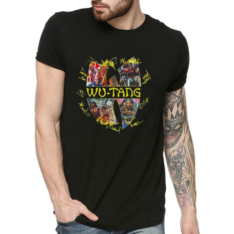 Wu Tang Clan Art Signatures shirt 4 - Wu-Tang Clan Art Signatures shirt