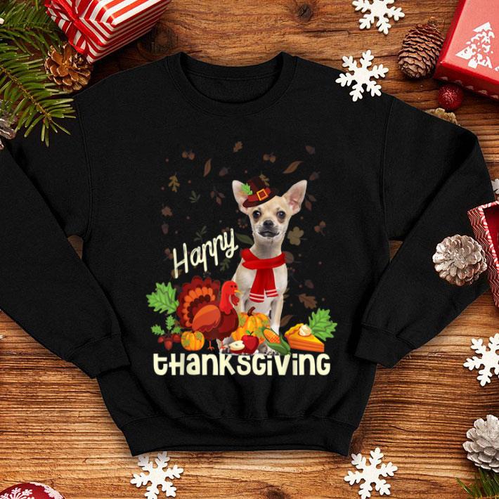 Awesome Happy Thanksgiving Pilgrim Chihuahua Lover Gift shirt 4 - Awesome Happy Thanksgiving Pilgrim Chihuahua Lover Gift shirt