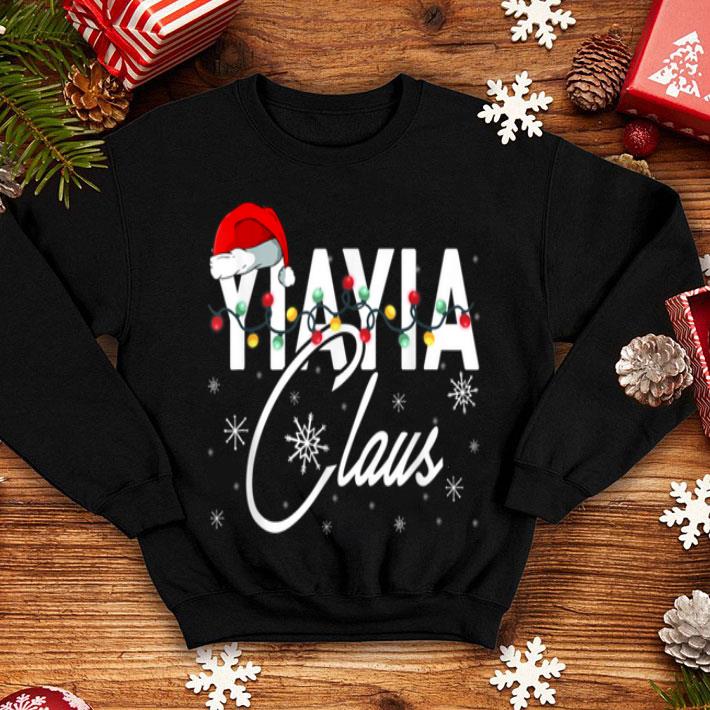 Awesome YiaYia Santa Claus Hat Matching Christmas Gift shirt 4 - Awesome YiaYia Santa Claus Hat Matching Christmas Gift shirt