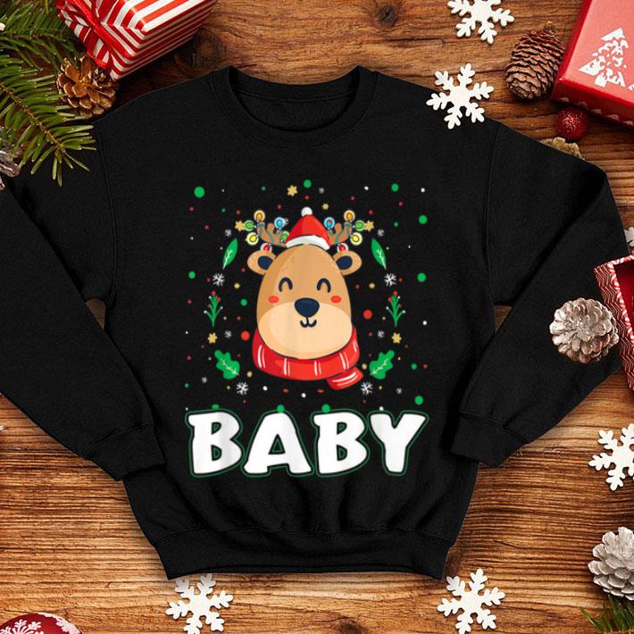 Beautiful Cute Baby Reindeer Santa Ugly Christmas Family Matching shirt 4 - Beautiful Cute Baby Reindeer Santa Ugly Christmas Family Matching shirt