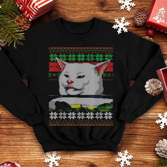 Beautiful Woman Yelling at a Cat Ugly Christmas Sweater Meme Design shirt Beautiful Woman Yelling at a Cat Ugly Christmas Sweater Meme Design shirt 4 - Beautiful Woman Yelling at a Cat Ugly Christmas Sweater Meme Design shirt